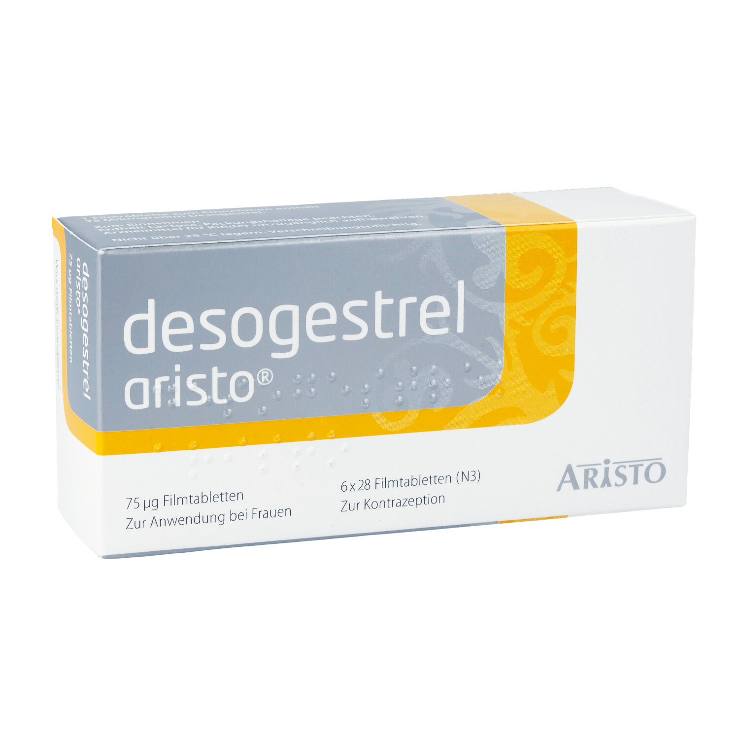 DESOGESTREL Aristo 75 μg Filmtabletten