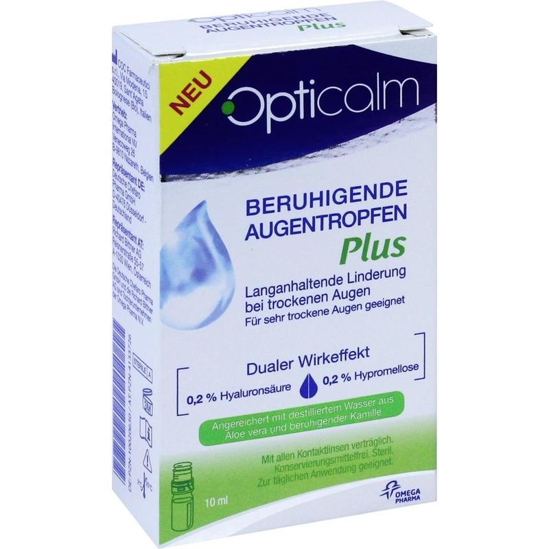 OPTICALM beruhigende Augentropfen Plus
