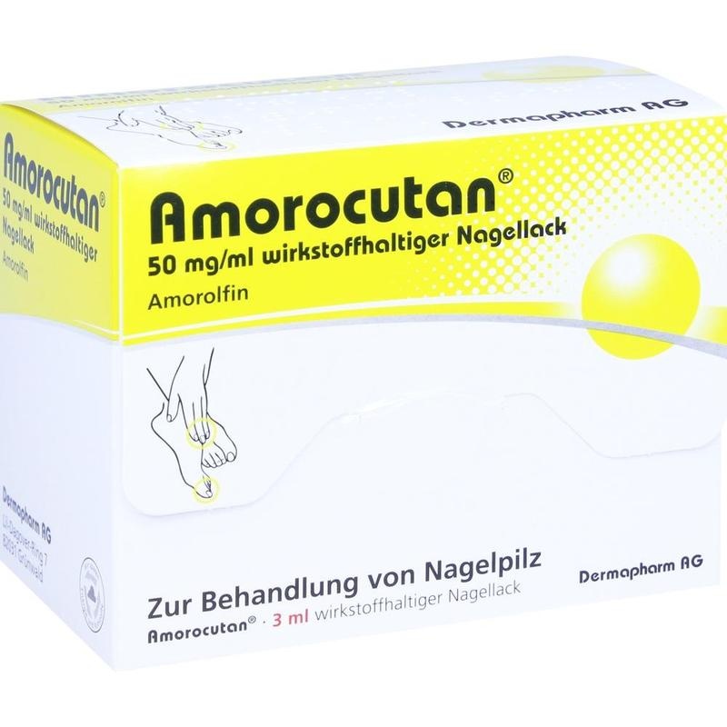 AMOROCUTAN 50 mg/ml wirkstoffhaltiger Nagellack