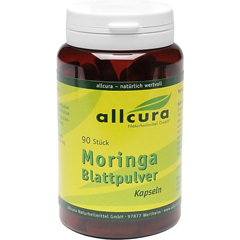 MORINGA BLATTPULVER Kapseln