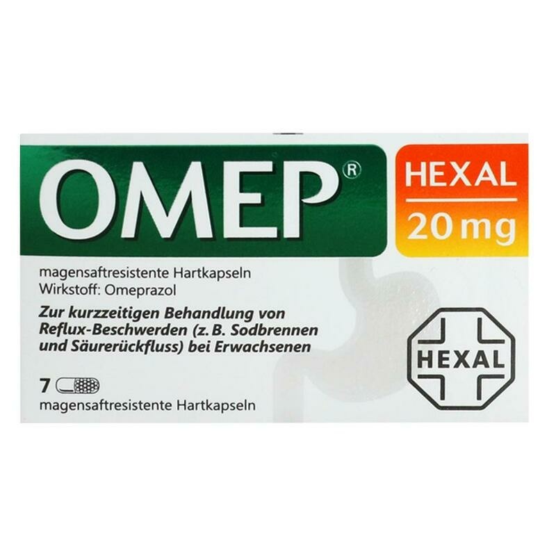 OMEP HEXAL 20 mg magensaftresistente Hartkapseln