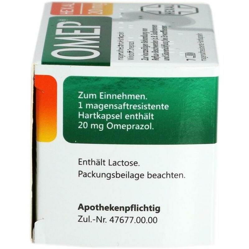 OMEP HEXAL 20 mg magensaftresistente Hartkapseln
