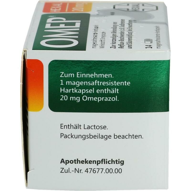 OMEP HEXAL 20 mg magensaftresistente Hartkapseln