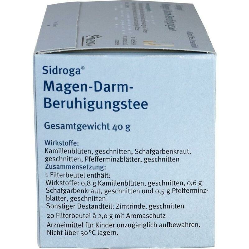 SIDROGA Magen-Darm-Beruhigungstee Filterbeutel