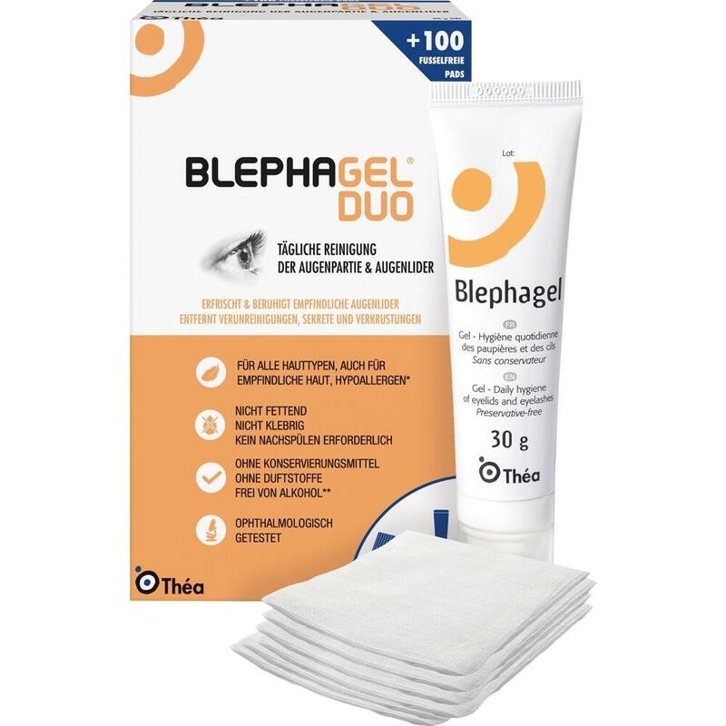 BLEPHAGEL Duo 30 g+Pads