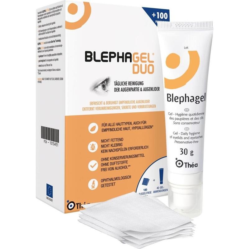 BLEPHAGEL Duo 30 g+Pads