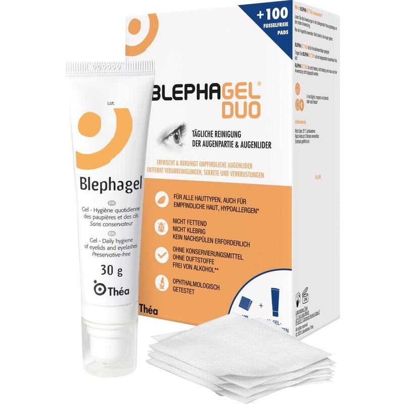 BLEPHAGEL Duo 30 g+Pads