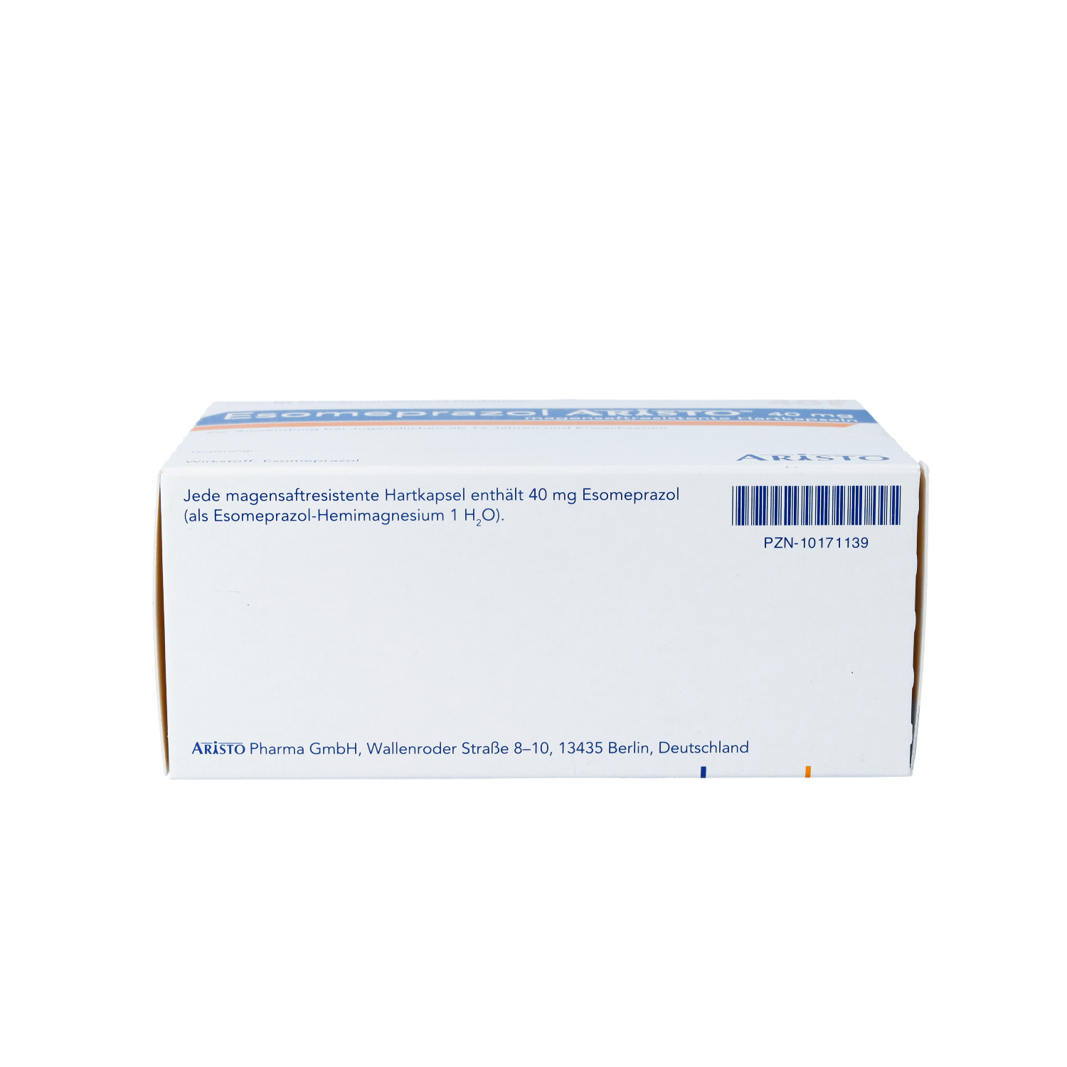 ESOMEPRAZOL Aristo 40 mg magensaftres.Hartkapseln