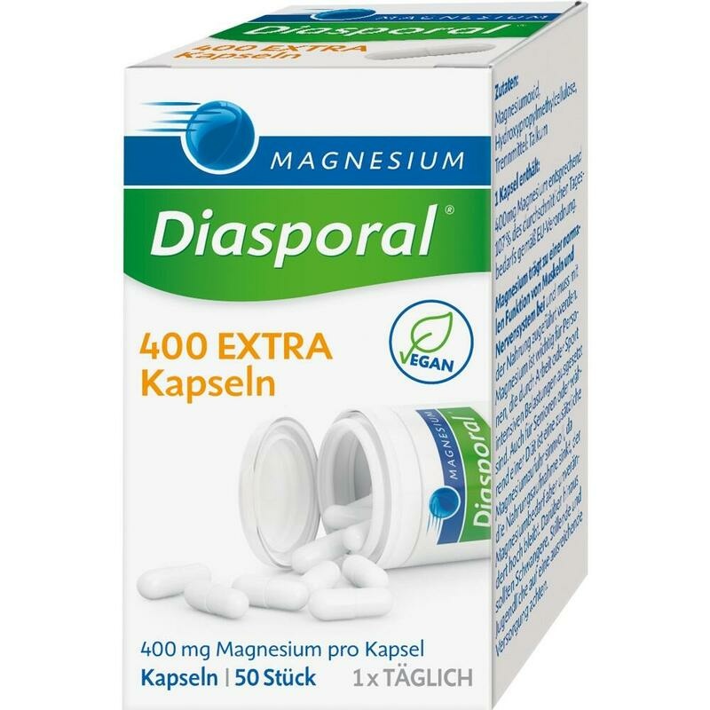 MAGNESIUM DIASPORAL 400 Extra Kapseln