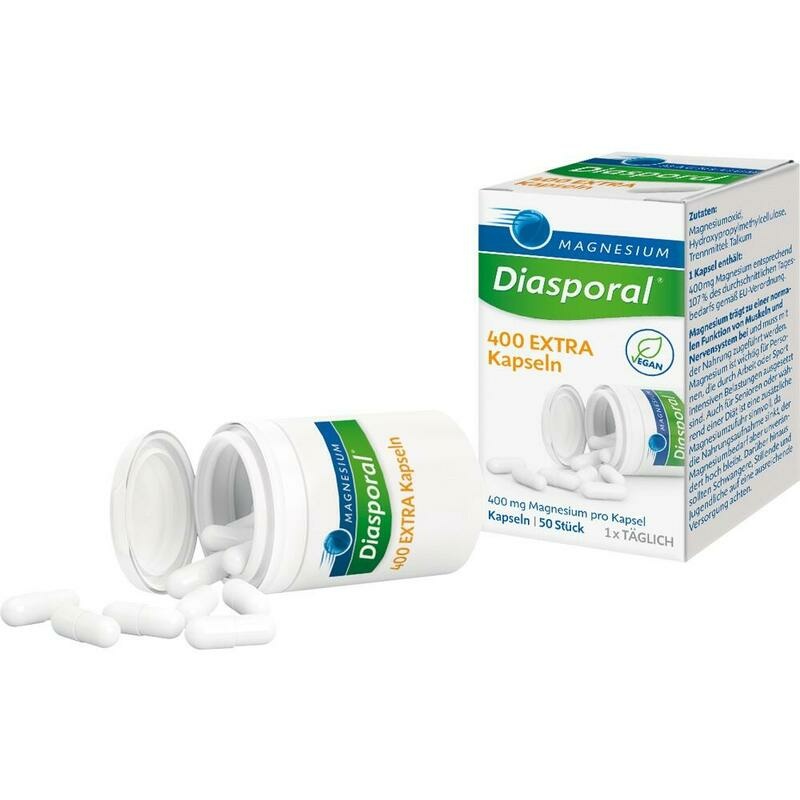 MAGNESIUM DIASPORAL 400 Extra Kapseln
