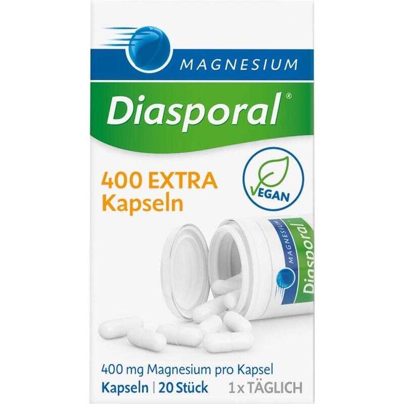 MAGNESIUM DIASPORAL 400 Extra Kapseln