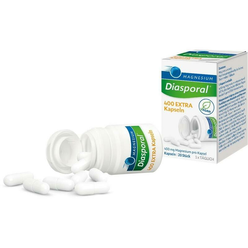 MAGNESIUM DIASPORAL 400 Extra Kapseln