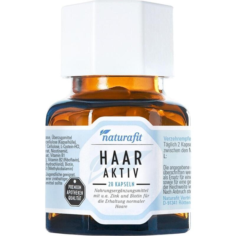 NATURAFIT Haar Aktiv Kapseln