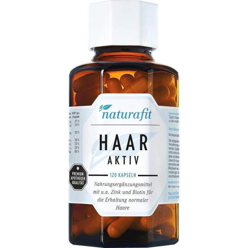 NATURAFIT Haar Aktiv Kapseln