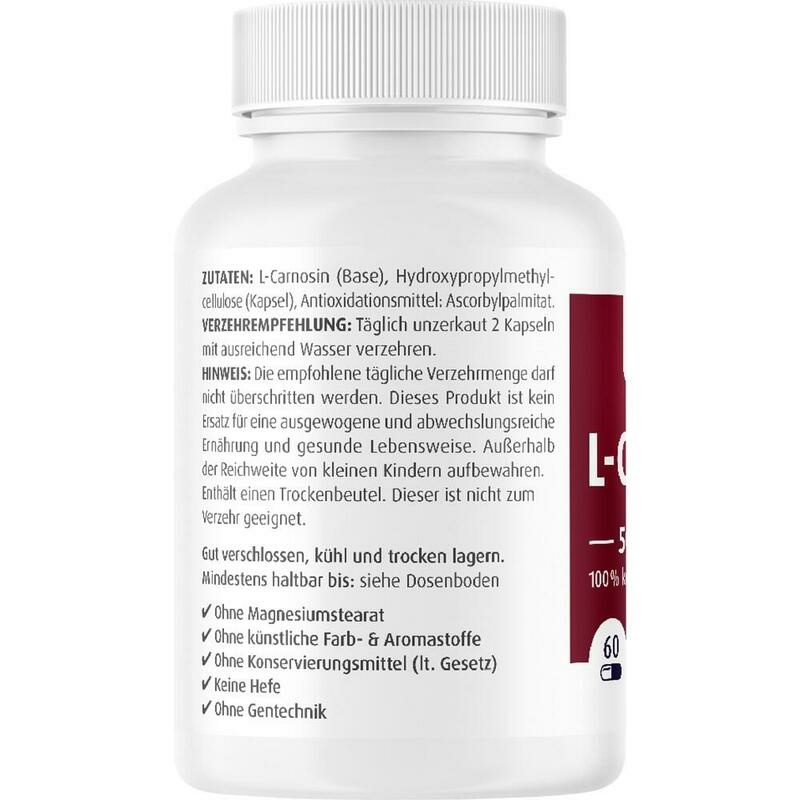 L-CARNOSIN 500 mg Kapseln
