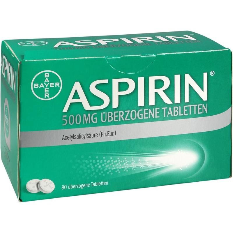 ASPIRIN 500 mg überzogene Tabletten