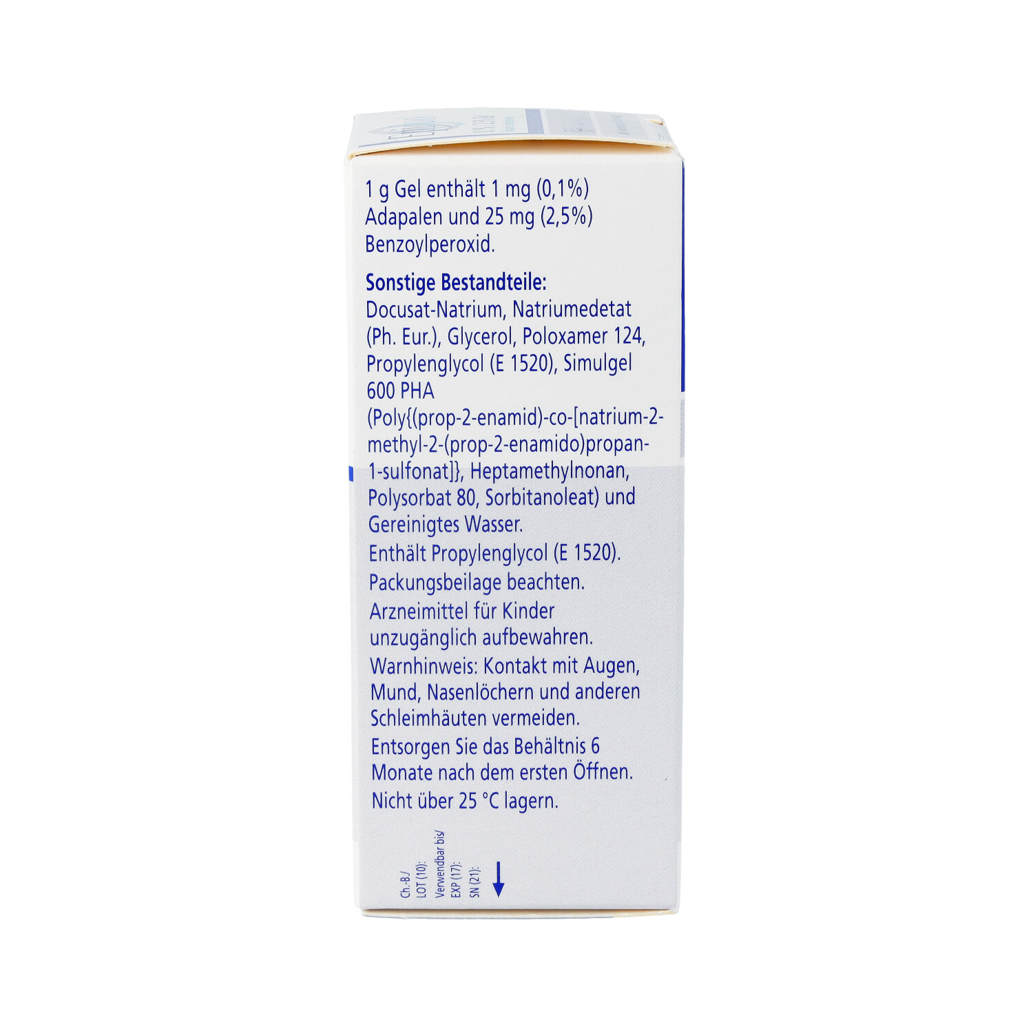 EPIDUO 0,1%/2,5% Gel Pumpsysstem