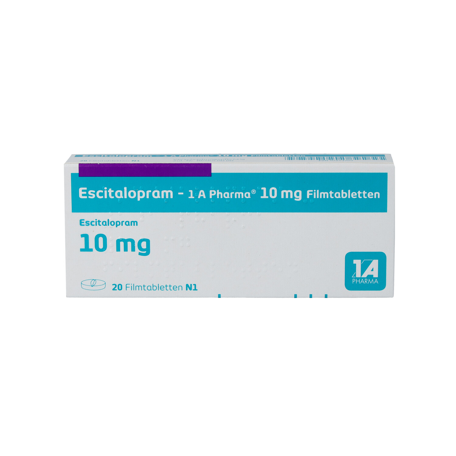 ESCITALOPRAM-1A Pharma 10 mg Filmtabletten