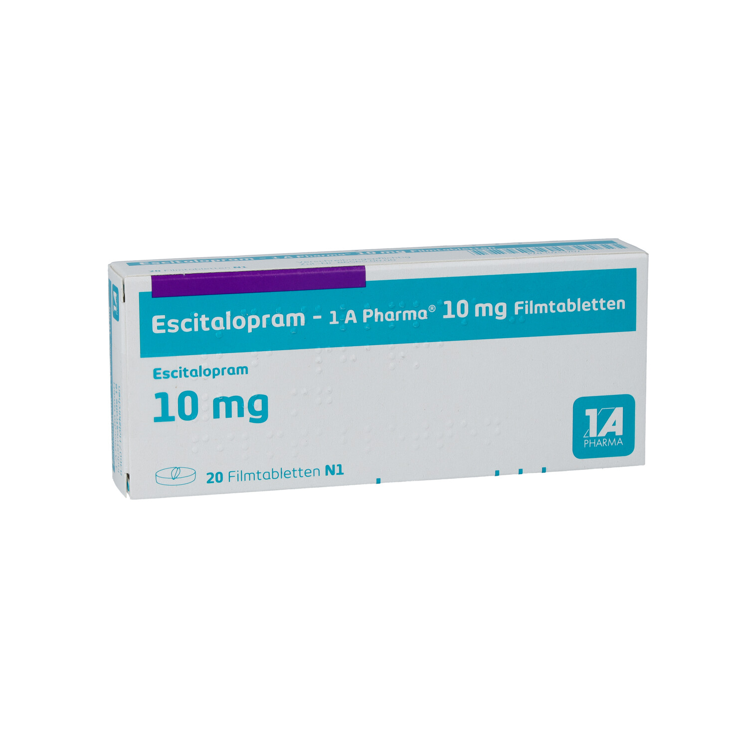 ESCITALOPRAM-1A Pharma 10 mg Filmtabletten