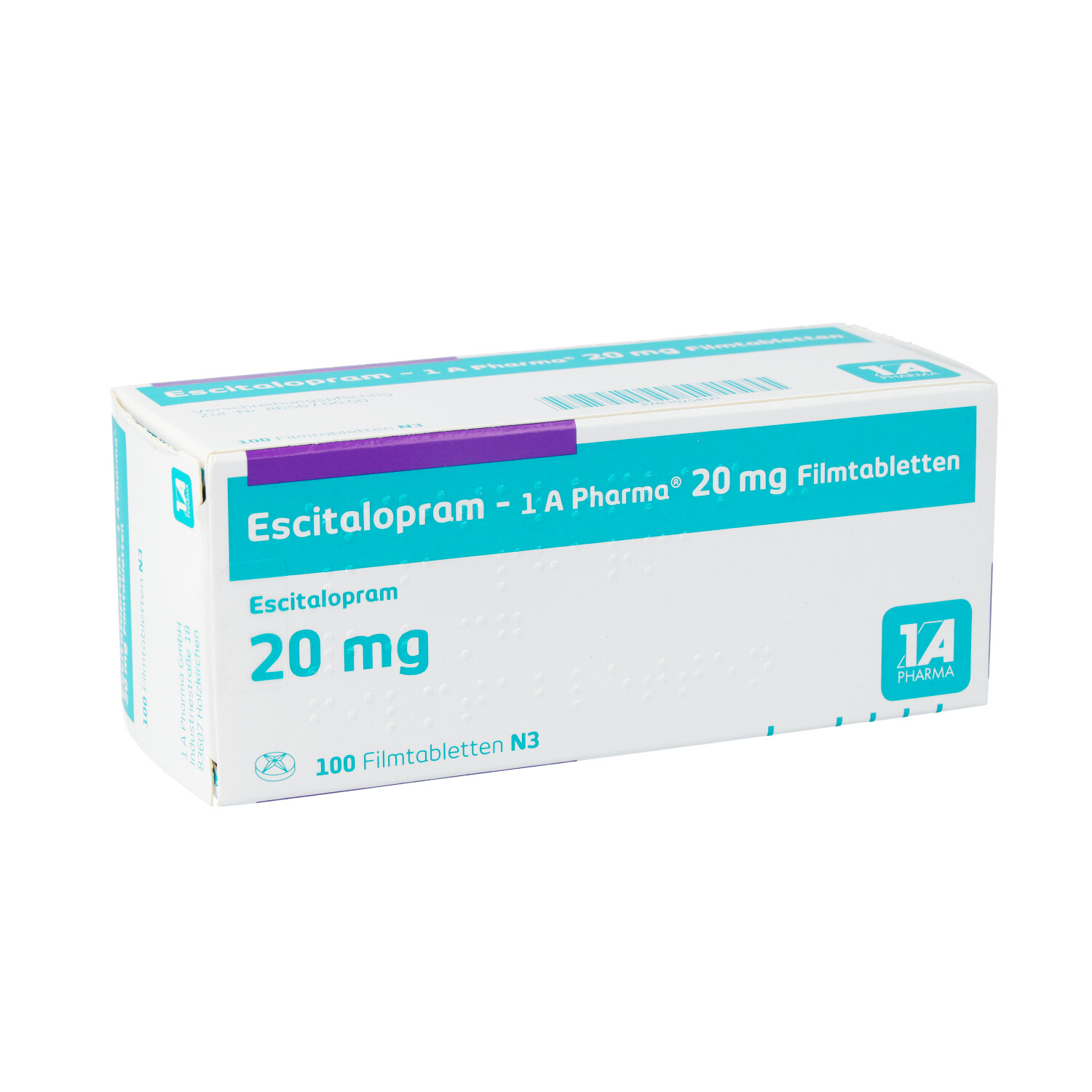 ESCITALOPRAM-1A Pharma 20 mg Filmtabletten