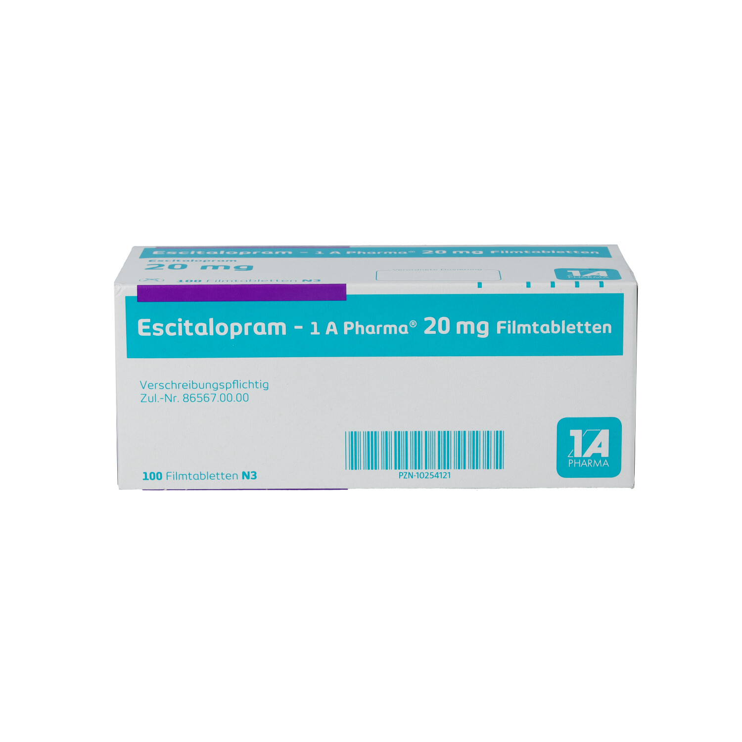 ESCITALOPRAM-1A Pharma 20 mg Filmtabletten