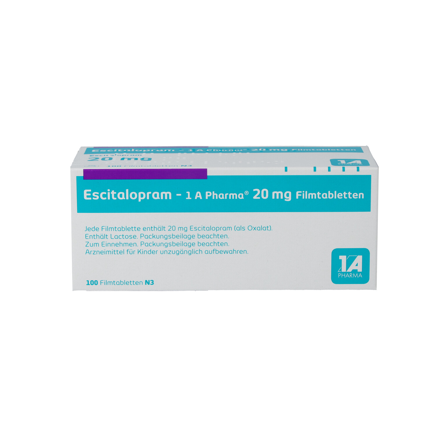 ESCITALOPRAM-1A Pharma 20 mg Filmtabletten