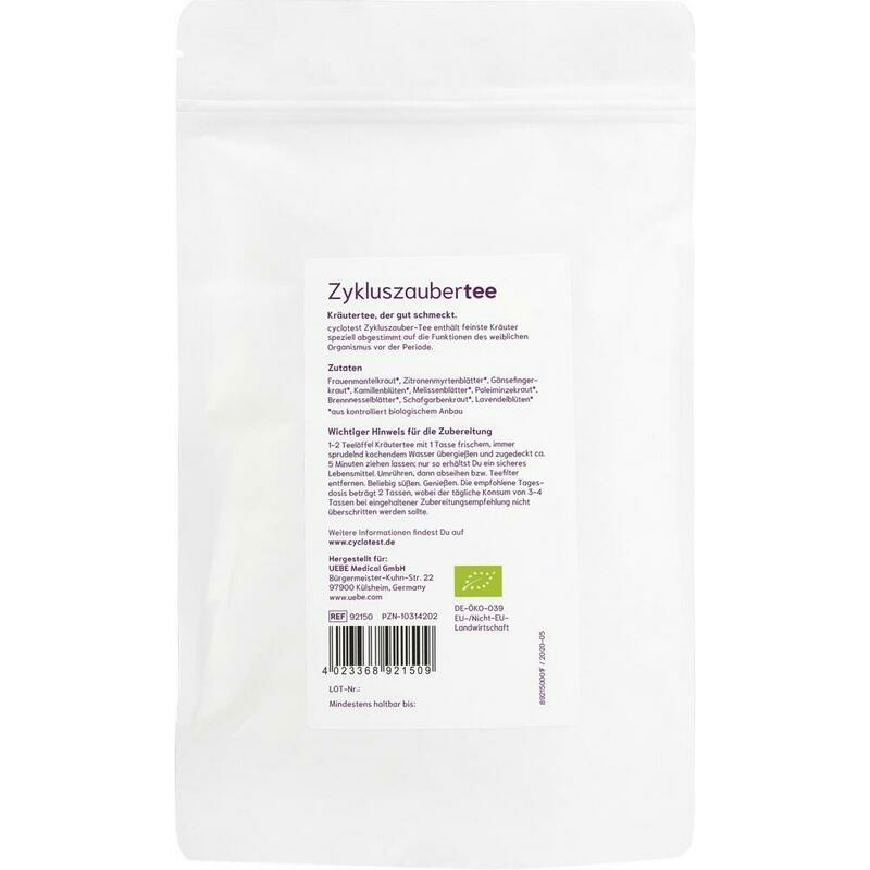 CYCLOTEST Zykluszauber Bio-Tee