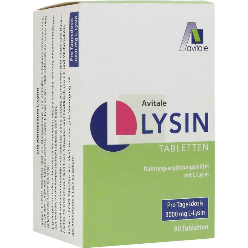 L-LYSIN 750 mg Tabletten