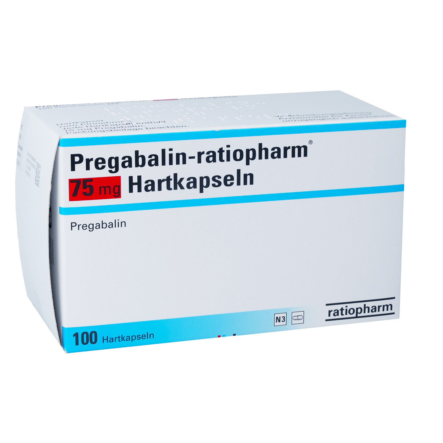PREGABALIN-ratiopharm 75 mg Hartkapseln