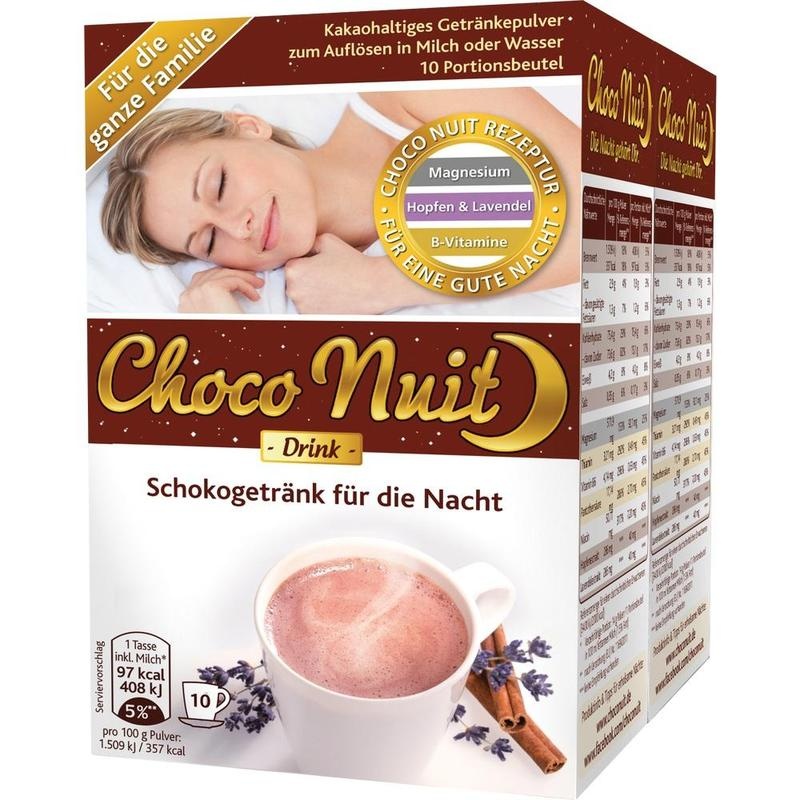 CHOCO NUIT Gute-Nacht-Schokogetränk Pulver