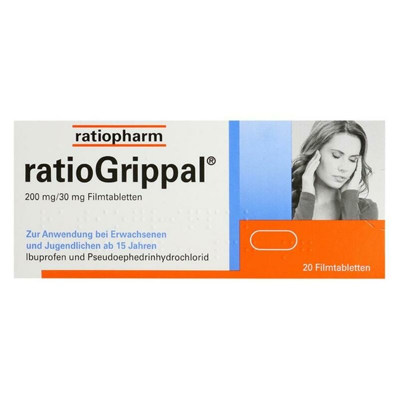 RATIOGRIPPAL 200 mg/30 mg Filmtabletten