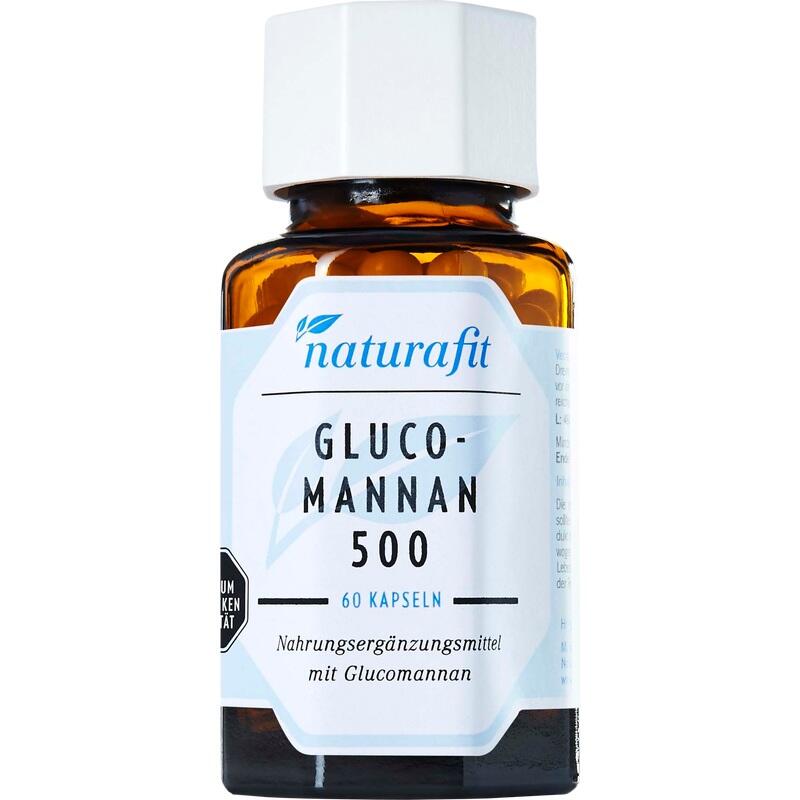 NATURAFIT Glucomannan 500 Kapseln