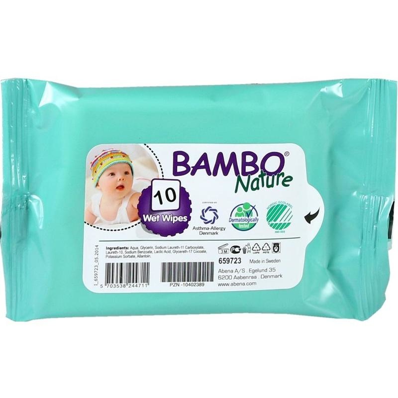 BAMBO Nature Feuchtpflegetücher