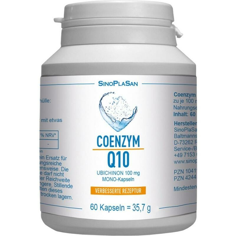 COENZYM Q10 UBICHINON Mono-Kapseln 100 mg