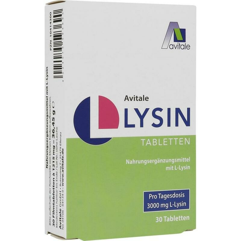 L-LYSIN 750 mg Tabletten
