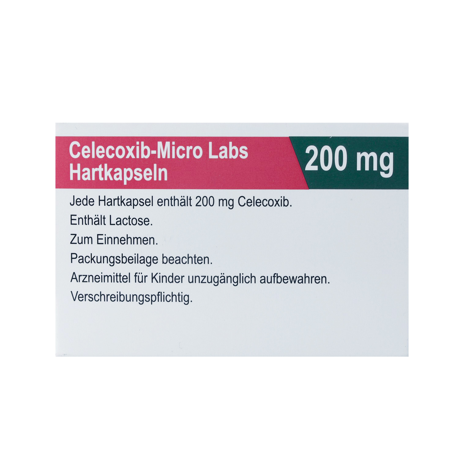 CELECOXIB Micro Labs 200 mg Hartkapseln