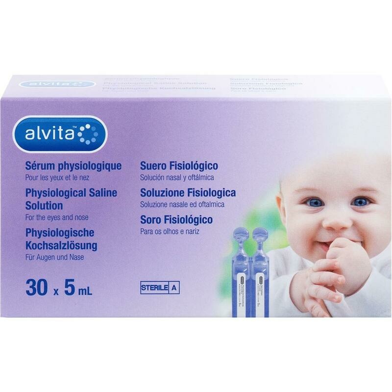 ALVITA physiologische Kochsalzlösung Ampullen