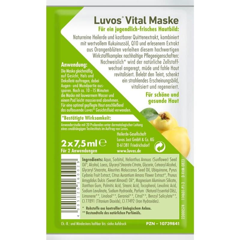 LUVOS Heilerde Vital Maske Naturkosmetik