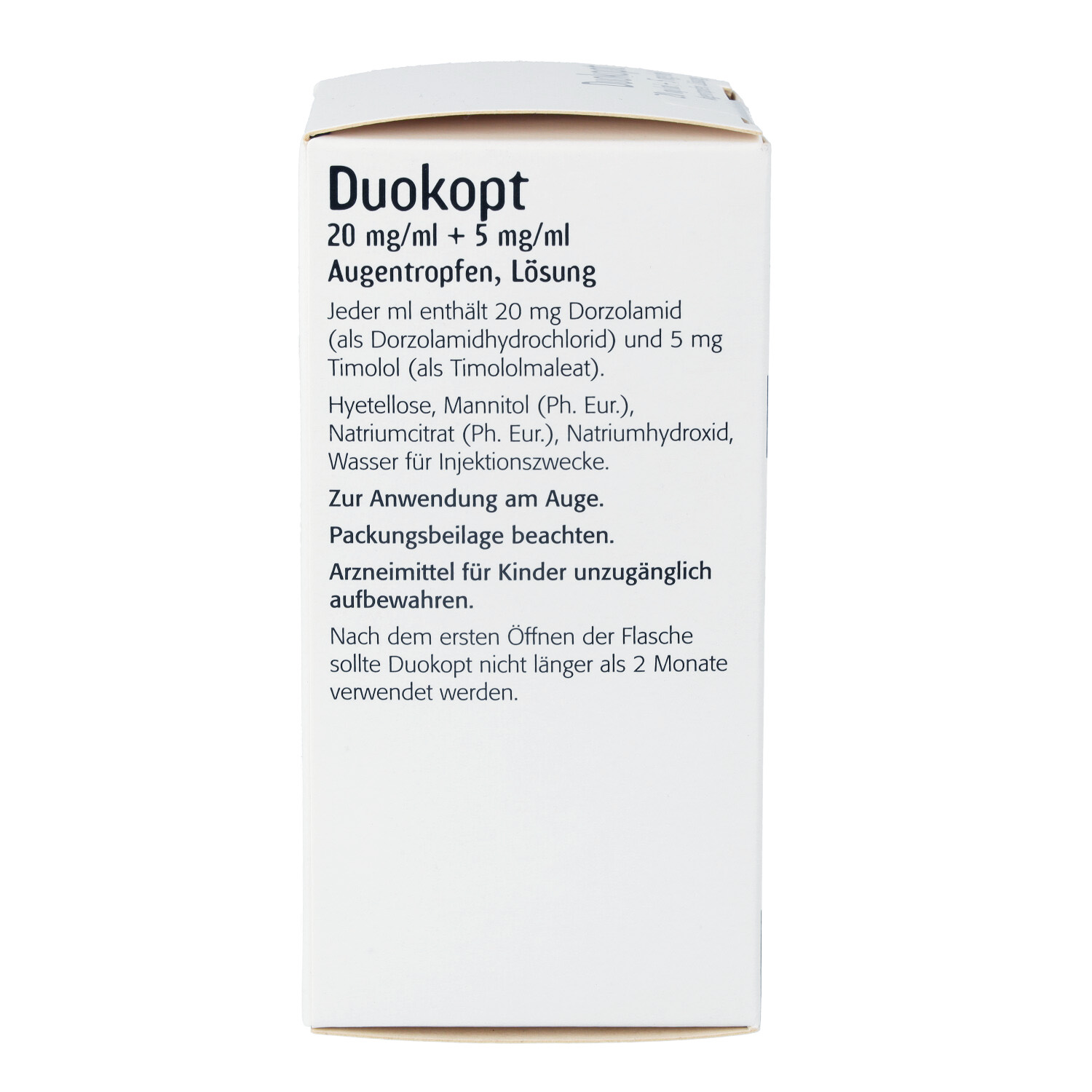 DUOKOPT 20 mg/ml + 5 mg/ml Augentropfen