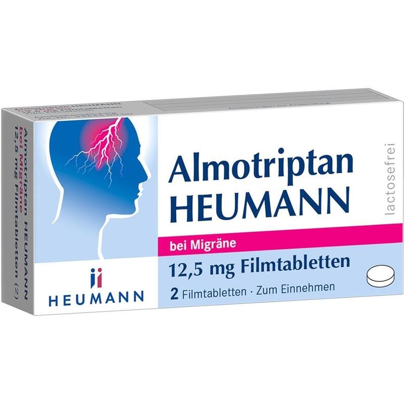 ALMOTRIPTAN Heumann bei Migräne 12,5 mg Filmtabl.