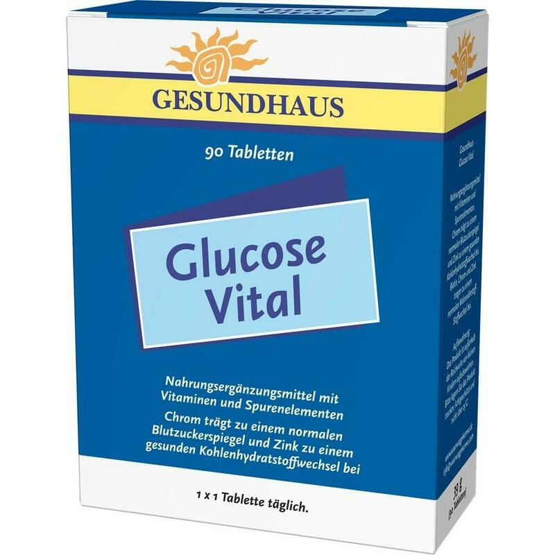 GESUNDHAUS Glucose Vital Tabletten