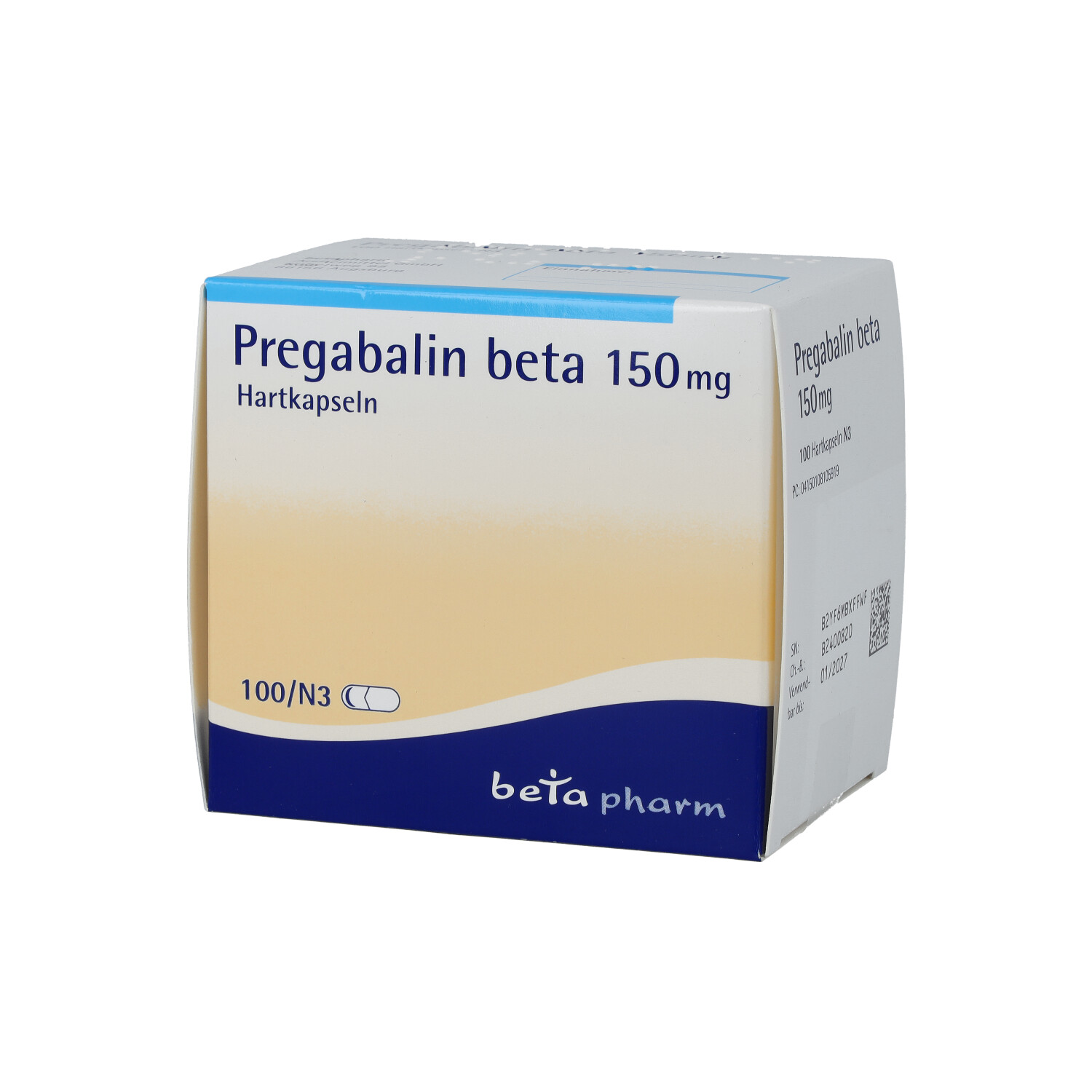 PREGABALIN beta 150 mg Hartkapseln