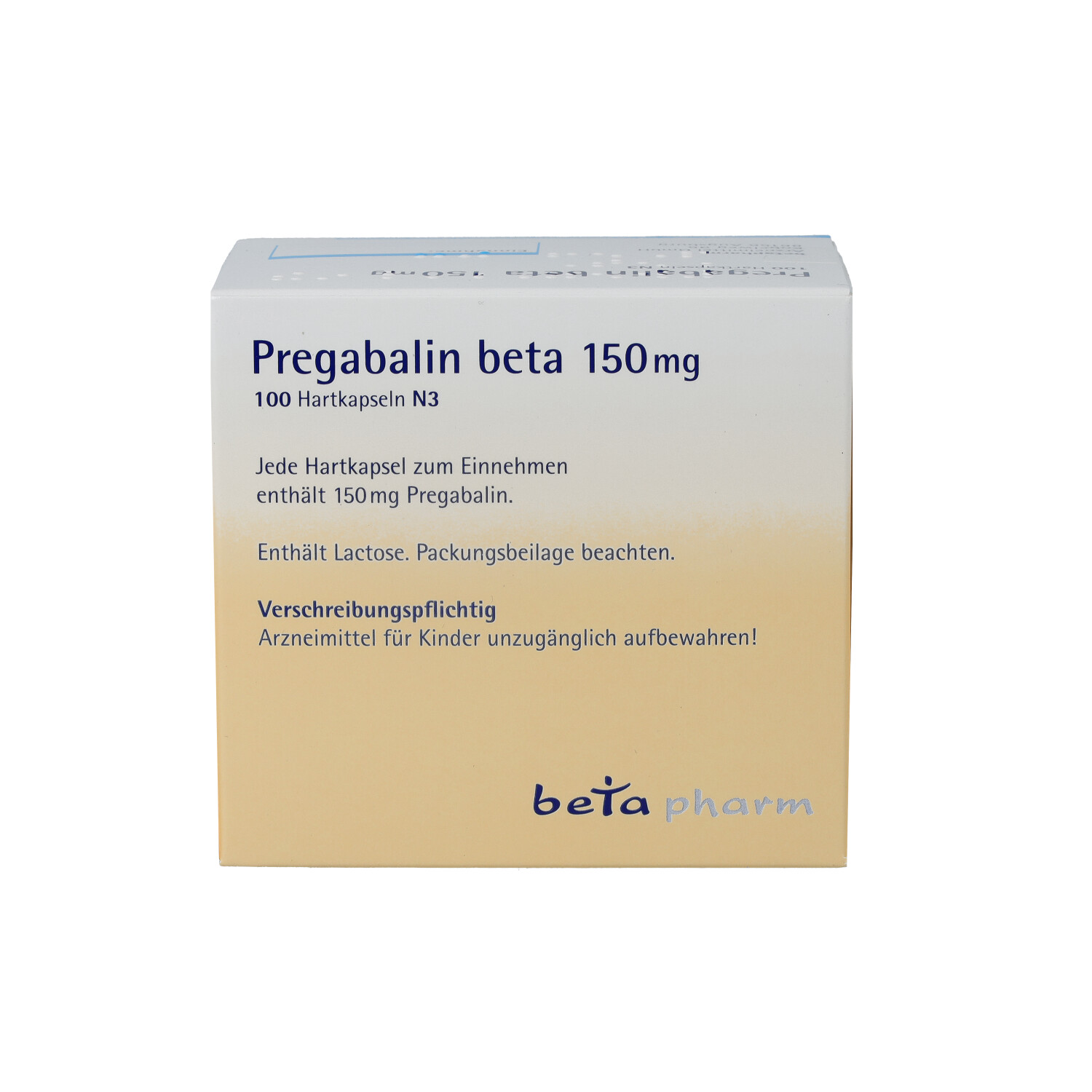PREGABALIN beta 150 mg Hartkapseln