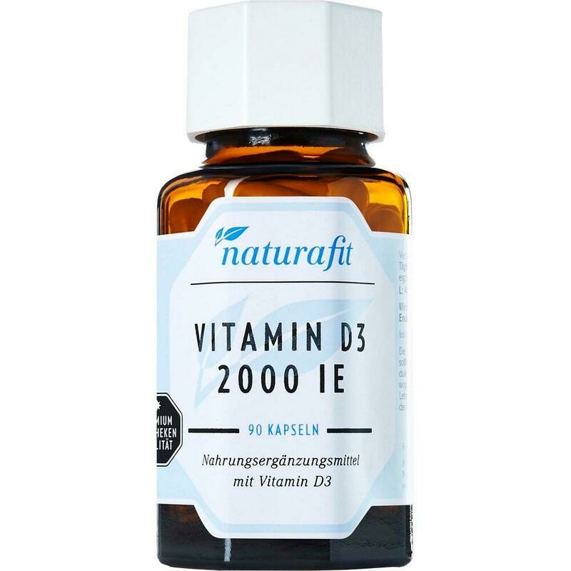 NATURAFIT Vitamin D3 2000 I.E. Kapseln