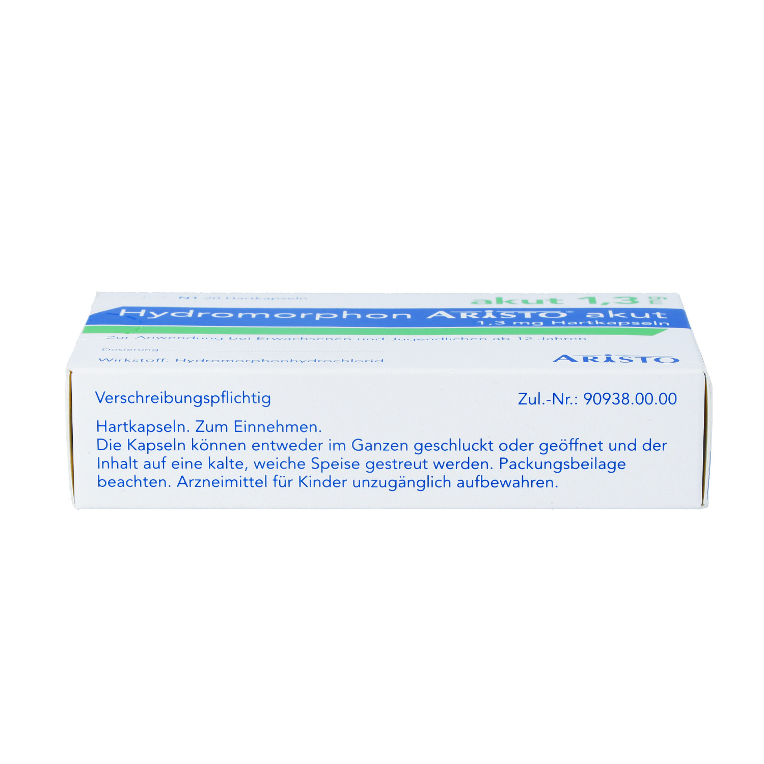 HYDROMORPHON Aristo akut 1,3 mg Hartkapseln