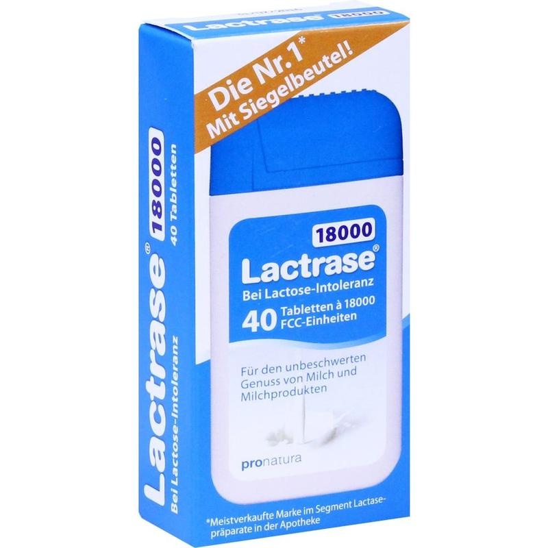 LACTRASE 18.000 FCC Tabletten teilbar im Spender