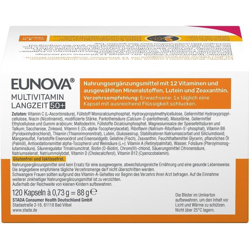 EUNOVA Langzeit 50+ Kapseln