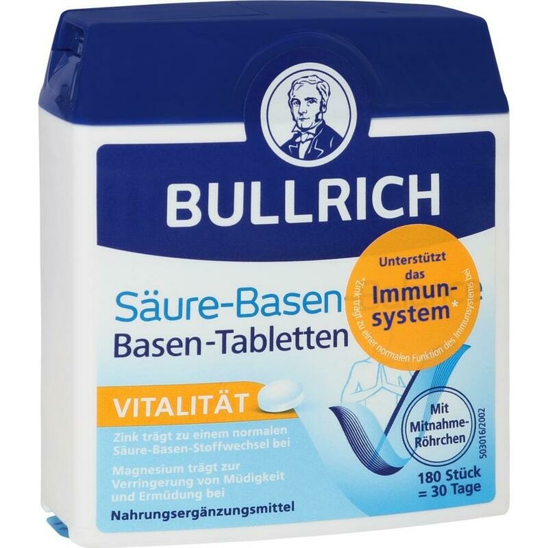 BULLRICH Säure Basen Balance Tabletten