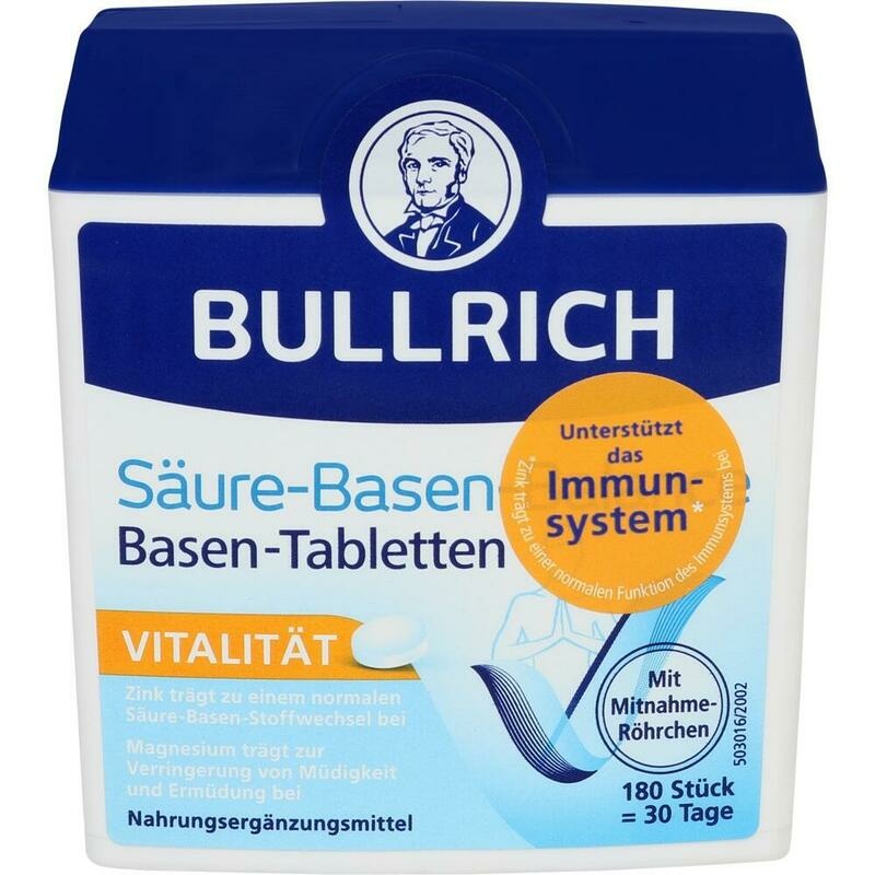 BULLRICH Säure Basen Balance Tabletten