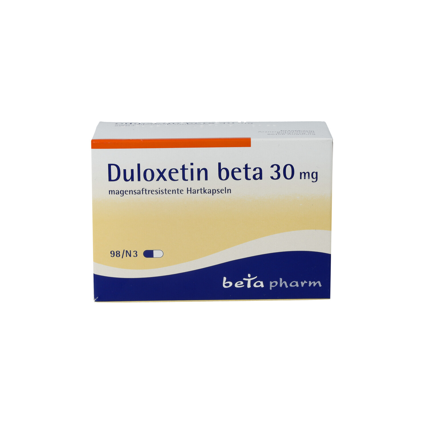 DULOXETIN beta 30 mg magensaftresistente Hartkaps.